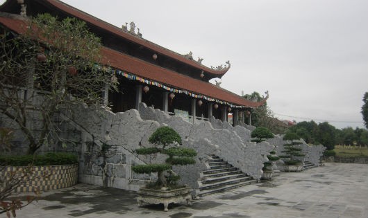 Một góc chùa Hà Tiên