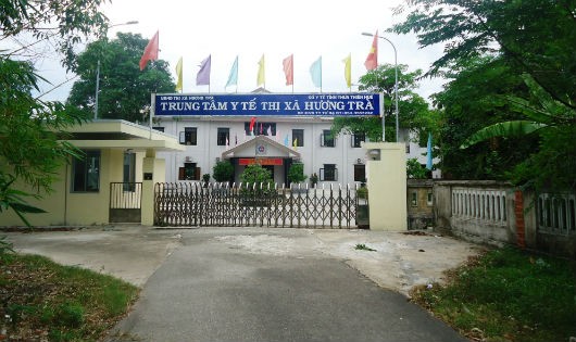 TTYT thị xã Hương Trà, nơi xảy ra sự việc