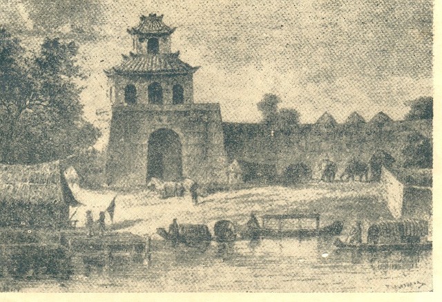 Cổng thành Phú Xuân thời Nguyễn sơ
