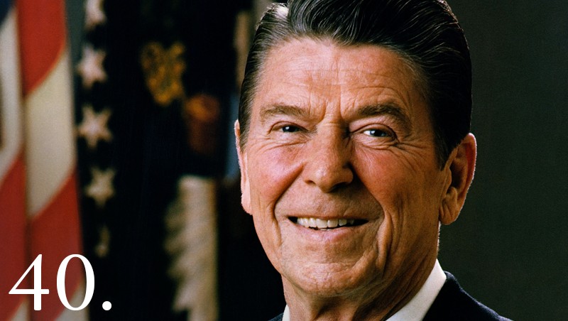 Ông Ronald Reagan.