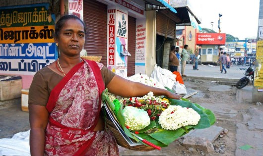 Những hình ảnh về “thành phố hoa nhài” ở Ấn Độ. 