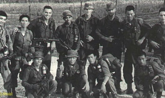 Lính biệt kích người Việt trong lực lượng đặc biệt của CCN-MACV-SOG trong huấn luyện và trước giờ đi thực thi công vụ phá hoại miền Bắc Việt Nam