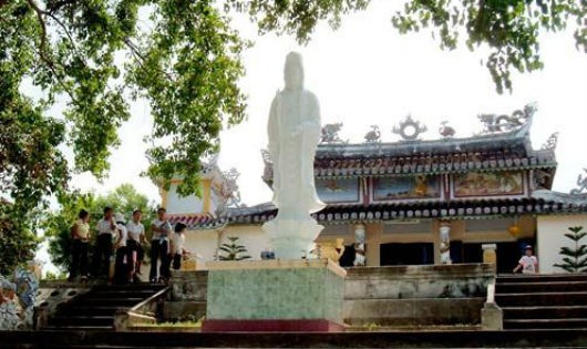 Chùa Cổ Lâm thuộc huyện Đại Lộc, Quảng Nam, nơi Trần Cao Vân từng tá túc