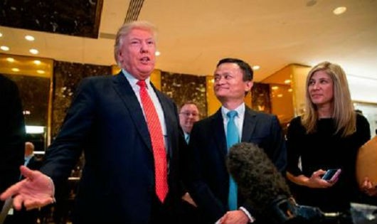 Jack Ma và Donald Trump