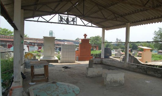 Nhà tang lễ nơi nạn nhân tá túc