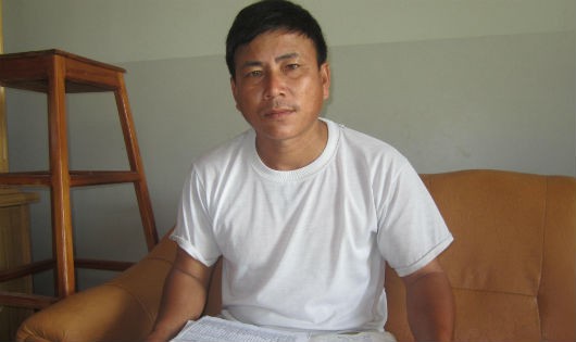 Ông Quang (Trưởng thôn Phú Cang 2) chia sẻ
