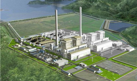 Phối cảnh Nhà máy Nhiệt điện Quảng Trạch I trị giá gần 2 tỷ USD