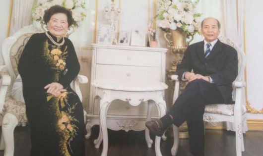 Vợ chồng ông Khôi, bà Tú Anh có hơn 62 năm hạnh phúc