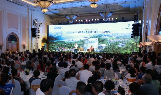 Lễ giới thiệu FLC Grand Hotel Hạ Long lần hai thu hút hàng trăm chủ đầu tư