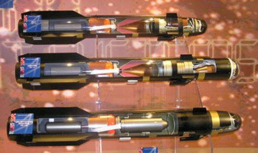 Một số mẫu tên lửa Hellfire