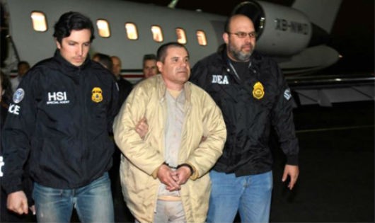 Trùm ma túy Joaquin Guzman, biệt danh El Chapo, bị dẫn độ sang Mỹ