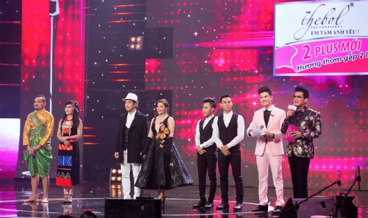 Vũ Mạnh Cường đảm nhận vai trò MC trong đêm chung kết Tuyệt đỉnh song ca
