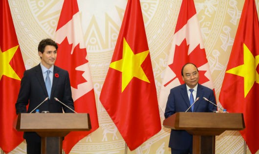 Việt Nam – Canada nâng cấp quan hệ lên đối tác toàn diện