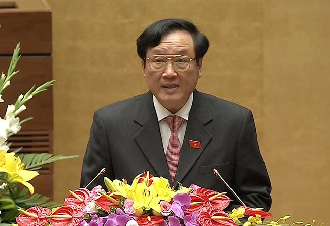 Chánh án Nguyễn Hòa Bình trả lời chất vấn của ĐBQH về nhiều vụ án lớn