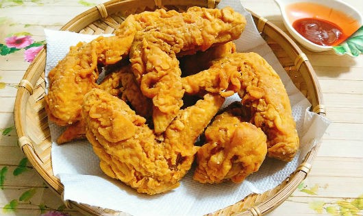 Cách làm món cánh gà rán kiểu KFC