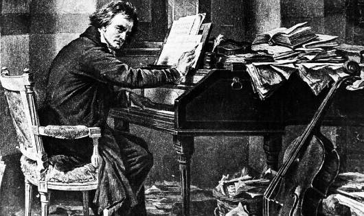 Chân dung nhà soạn nhạc thiên tài Ludwig Van Beethoven
