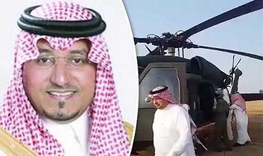 Hoàng tử Mansour bin Muqrin bất ngờ tử nạn do rơi trực thăng