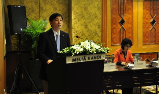 Thứ trưởng Nguyễn Khánh Ngọc phát biểu tại Hội nghị