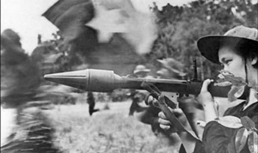 Quân giải phóng trong cuộc Tổng tiến công và nổi dậy Xuân  Mậu thân 1968  (ảnh sưu tầm)
