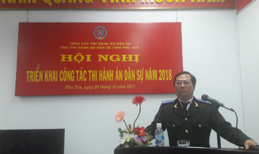 Phú Yên triển khai công tác thi hành án dân sự năm 2018