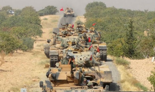 Quân đội Thổ Nhĩ Kỳ tiếp tục chiến dịch quân sự "Lá chắn Euphrates" bên trong lãnh thổ Syria