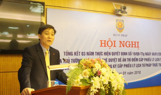 Thứ trưởng Nguyễn Khánh Ngọc phát biểu tại Hội nghị