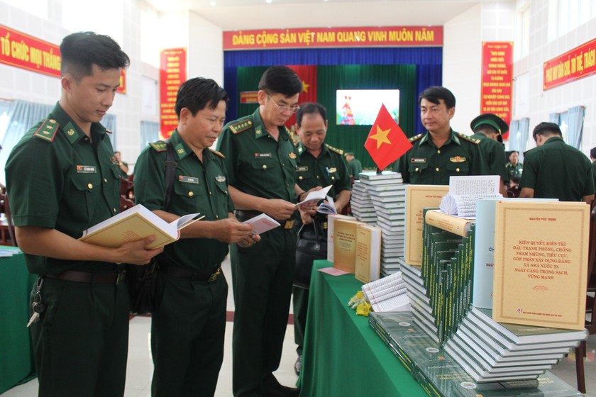 Bộ đội Biên phòng Kiên Giang phát động cuộc thi tìm hiểu về tác phẩm của Tổng Bí thư Nguyễn Phú Trọng 