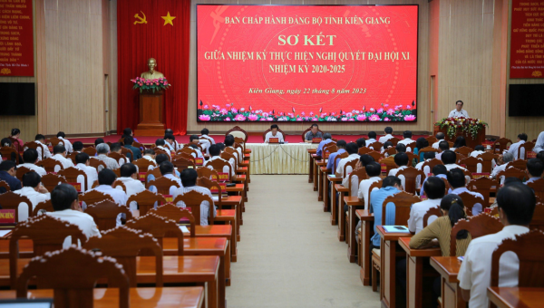 Kiên Giang có 6 chỉ tiêu đạt vượt mức Nghị quyết Đại hội Đảng bộ tỉnh đề ra