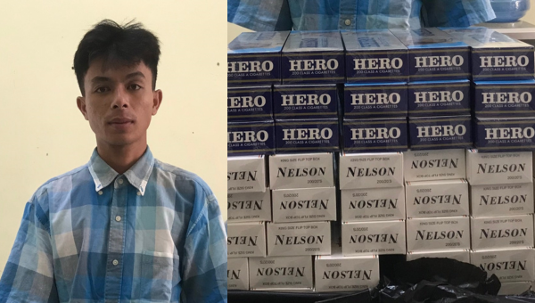 An Giang phát hiện bắt giữ 750 bao thuốc lá ngoại nhập lậu