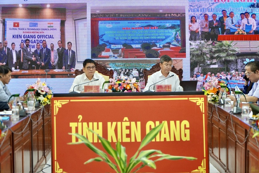 Quang cảnh Hội nghị tổng kết ngành du lịch Kiên Giang năm 2023 - Ảnh: Khánh Thùy.