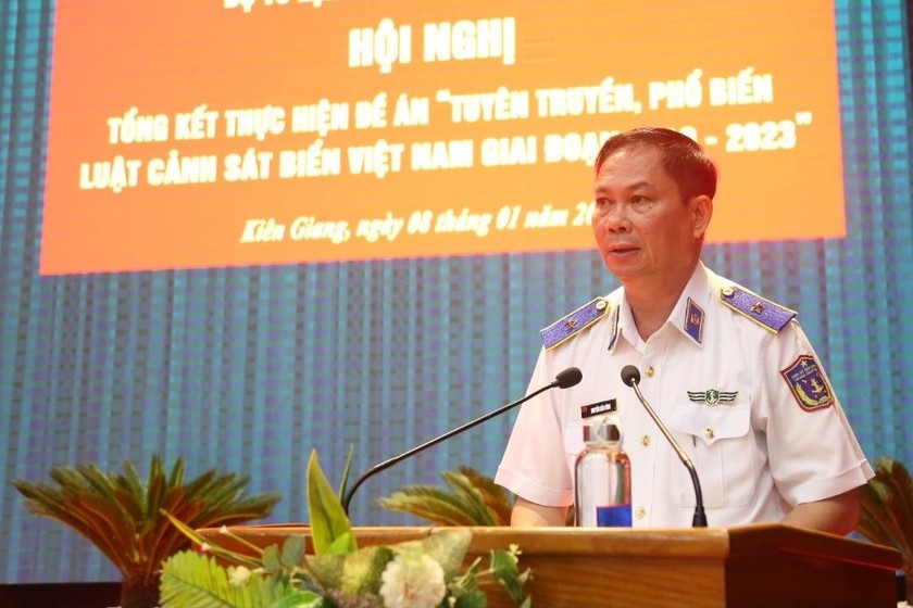 Bộ Tư lệnh Vùng Cảnh sát biển 4: Đưa Luật Cảnh sát biển Việt Nam vào cuộc sống