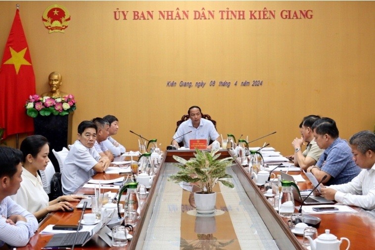 Chủ động công bố tình huống khẩn cấp do sạt lở, sụt lún tại Kiên Giang