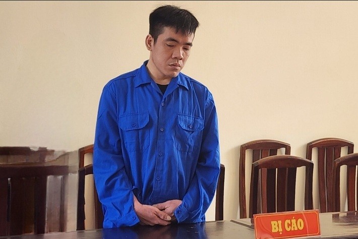Bị cáo Nguyễn Văn Trường nghe tuyên án.